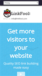 Mobile Screenshot of linkfool.com